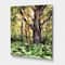 Designart - Large Tree In Autumn Forest - Lake House Canvas Wall Art Print